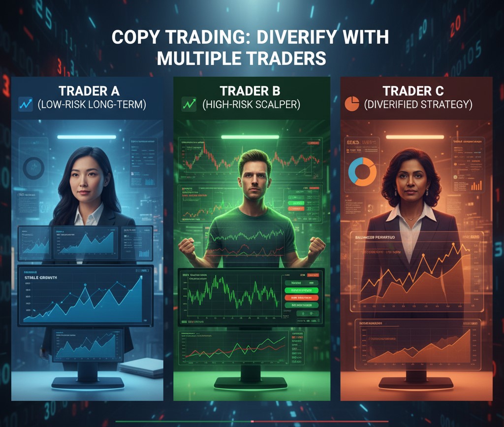 آیا می‌شود همزمان از چند تریدر کپی کرد؟ نکات و بایدها و نبایدها