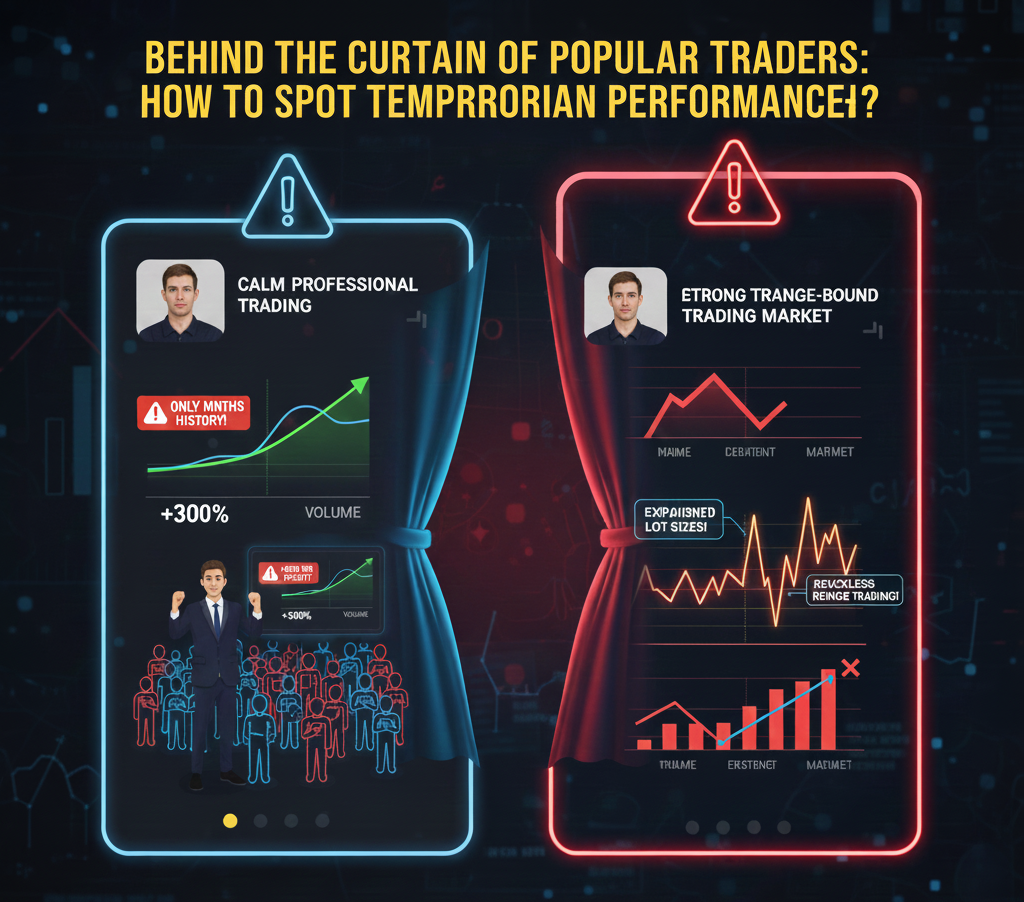پشت‌پرده تریدرهای پرطرفدار: چطور متوجه شویم عملکردشان موقتی است؟