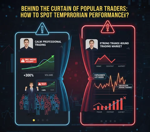 پشت‌پرده تریدرهای پرطرفدار: چطور متوجه شویم عملکردشان موقتی است؟