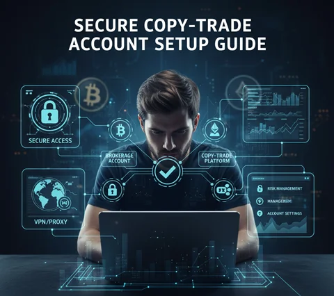 آموزش عملی ساخت حساب امن برای کپی‌ترید در شرایط تحریم