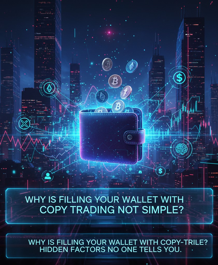 چرا پرکردن کیف‌پول با کپی‌ترید ساده نیست؟ عوامل پنهانی که کسی نمی‌گوید