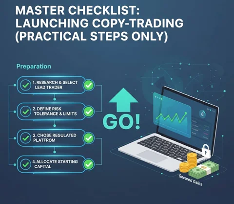 چک‌لیست جامع قبل از شروع کپی‌ترید مخصوص ایرانی‌ها (فقط عملیاتی، بدون حرف‌های تکراری)