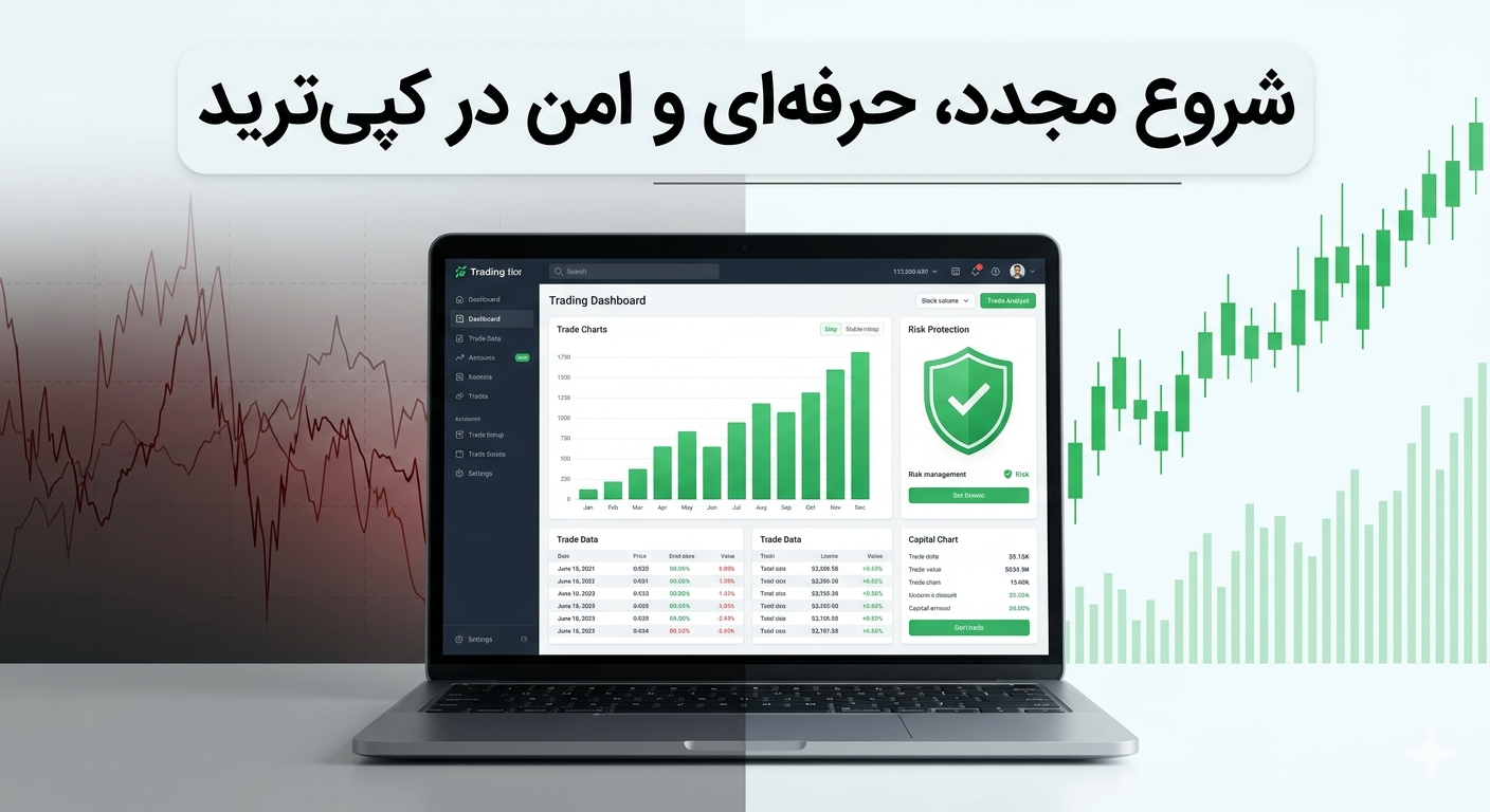 آموزش کپی‌ترید برای کسانی که قبلاً با سیستم‌های مشابه ضرر داده‌اند | چطور این‌بار حرفه‌ای‌تر و امن‌تر وارد شویم؟