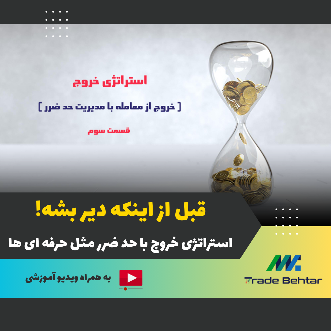 آموزش شماره 40: 🧲 استراتژی خروج (قسمت سوم): مدیریت حرفه‌ای حد ضرر در معاملات