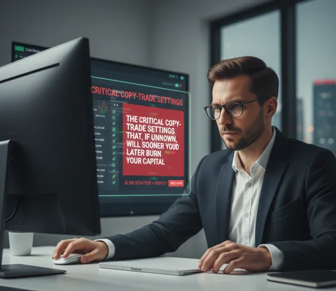 تنظیمات حیاتی کپی‌ترید که اگر ندانی، سرمایه‌ات دیر یا زود می‌سوزد