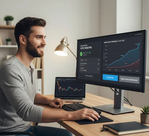 🎯 چطور قبل از کپی‌کردن، یک تریدر را روی حساب دمو تست کنیم؟