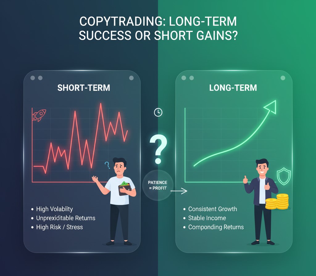 کپی‌ترید در بلندمدت جواب می‌دهد یا فقط مناسب کوتاه‌مدت است؟