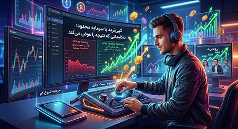 کپی‌ترید با سرمایه محدود؛ تنظیماتی که نتیجه را عوض می‌کند