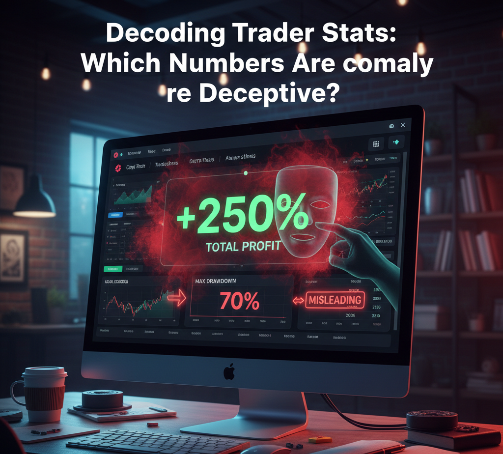 آموزش خواندن آمار تریدرها؛ کدام عددها عملاً گمراه‌کننده‌اند؟