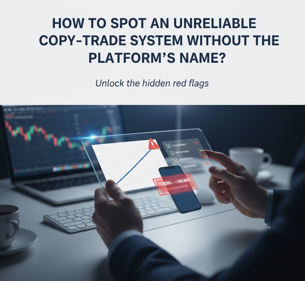 ⚠️ چطور بدون دیدن اسم پلتفرم بفهمیم این سیستم کپی‌ترید قابل اعتماد نیست؟