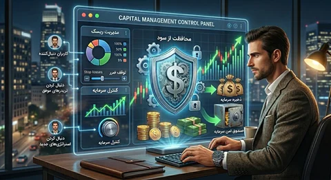 آموزش مدیریت سرمایه شخصی داخل پنل‌های کپی‌ترید | مهم‌ترین مهارتی که سود شما را حفظ می‌کند