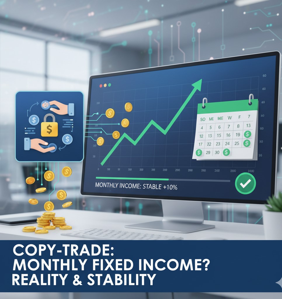 آیا می‌شود با کپی‌ترید یک درآمد ماهانه ثابت داشت؟ واقعیت یا خیال؟